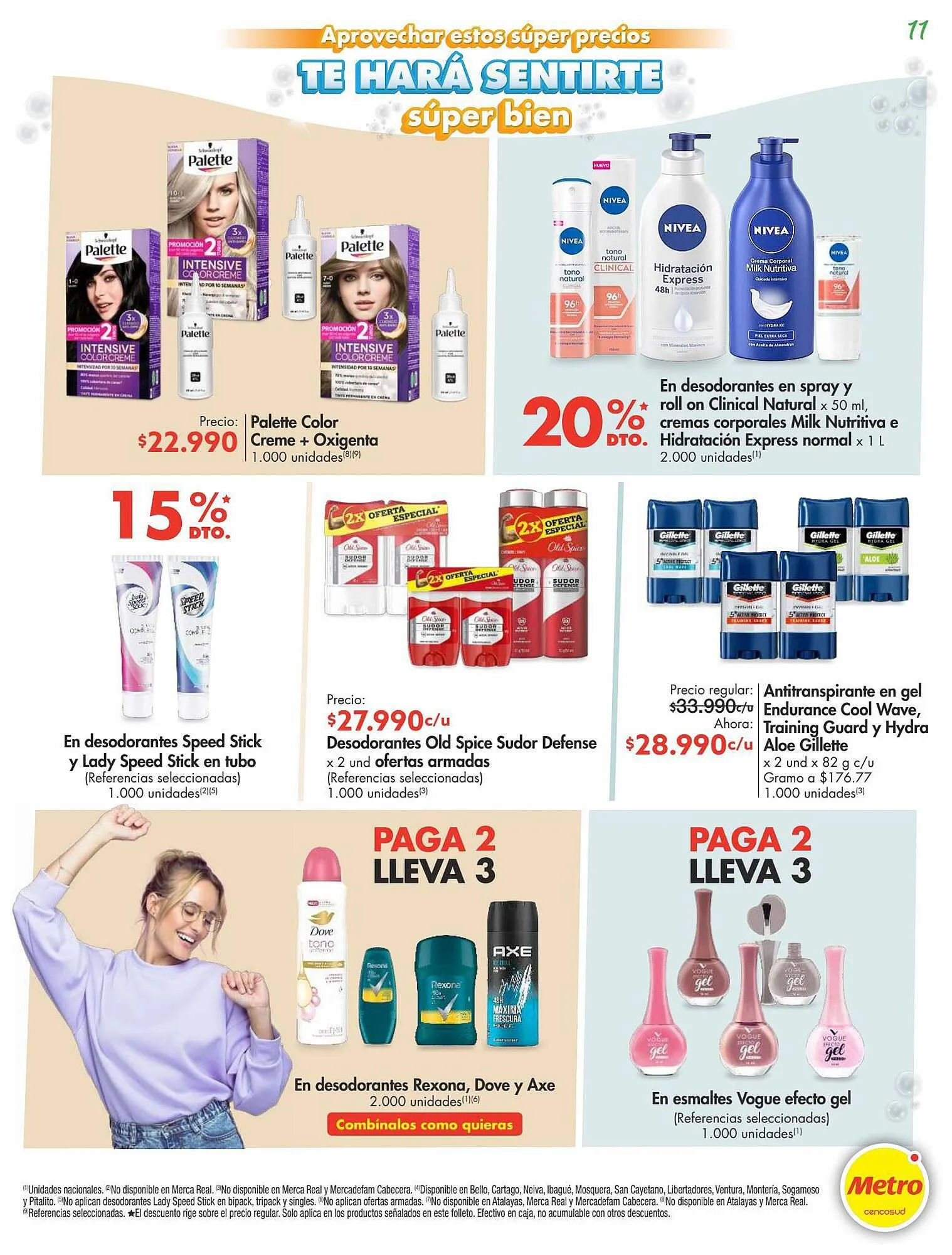 Catalogo de Catálogo Metro 17 de agosto al 3 de septiembre 2023 - Pag 11