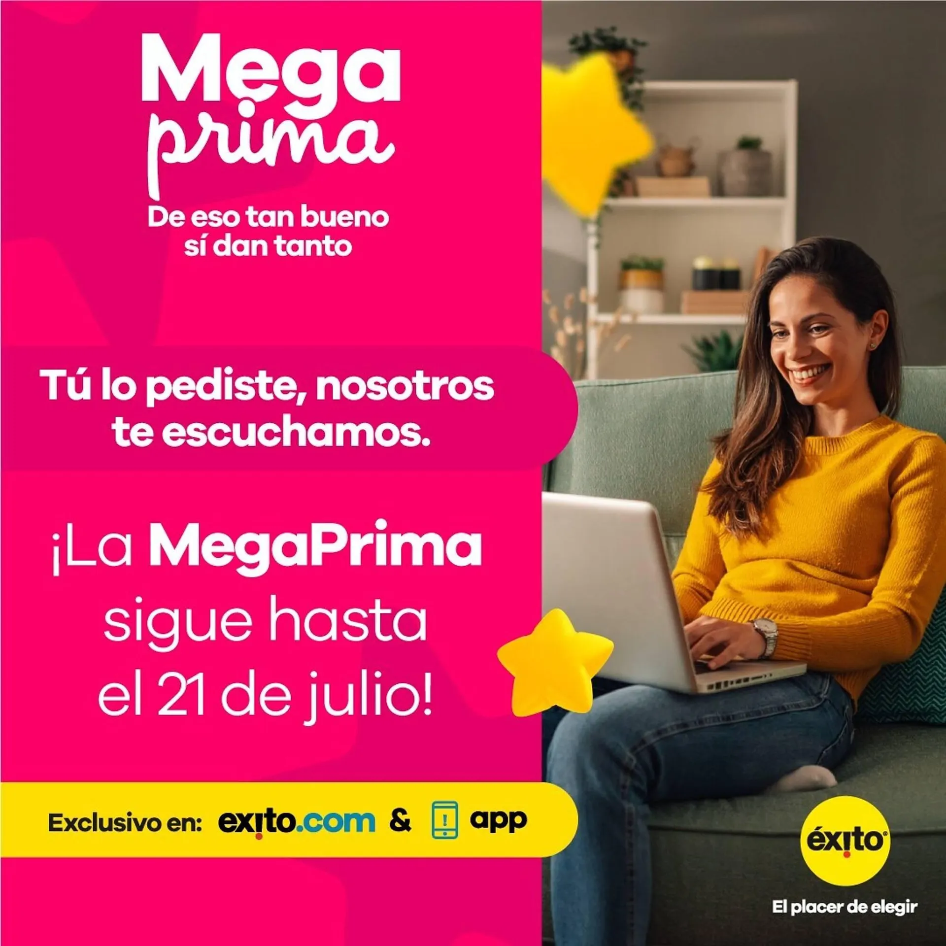 Catalogo de Catálogo Éxito 18 de julio al 21 de julio 2025 - Pag 1