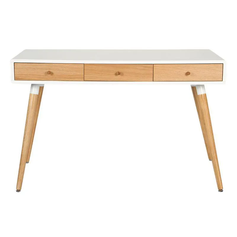 Escritorio Well Blanco/Natural