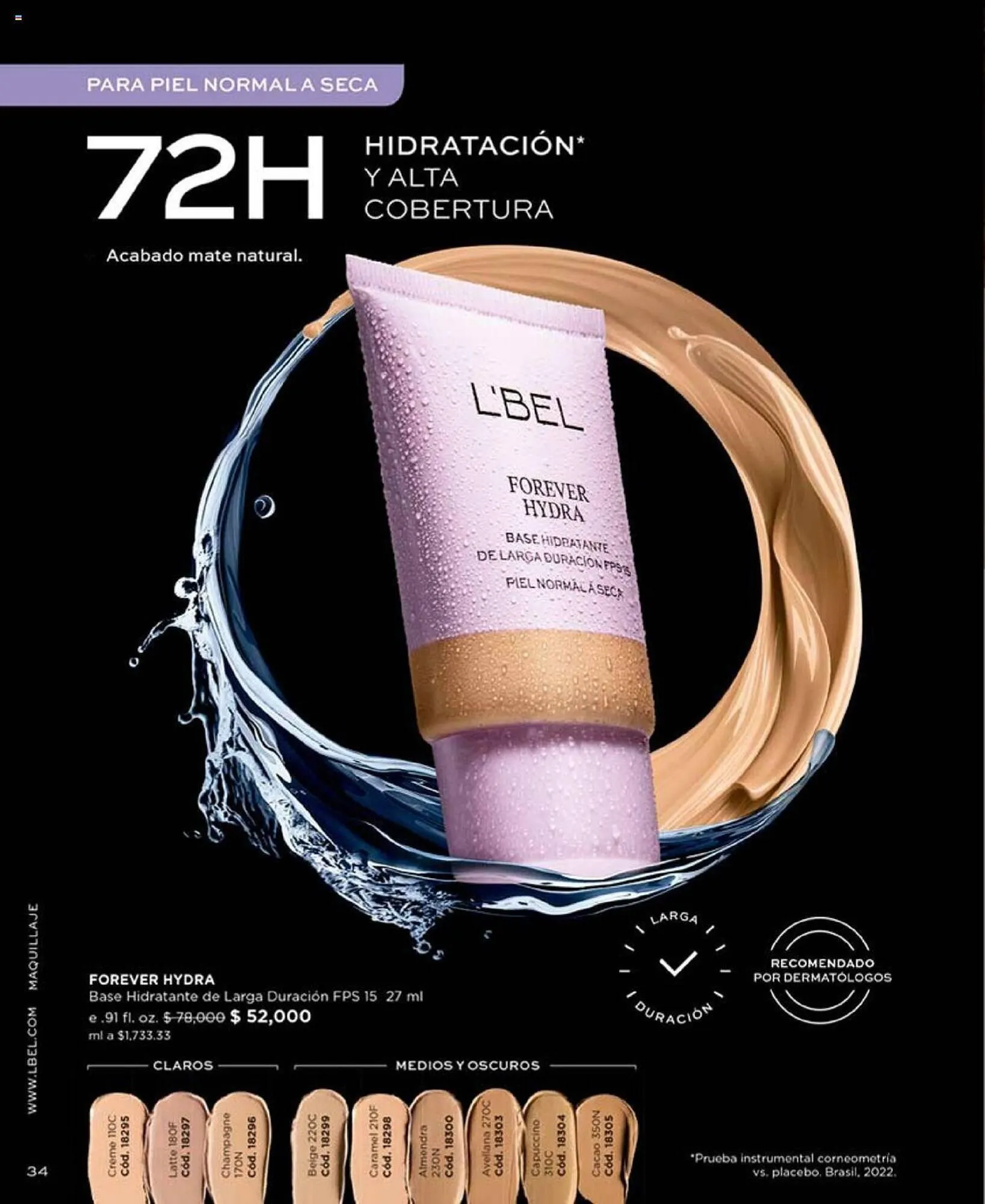 Catalogo de Catálogo L'bel 21 de agosto al 10 de septiembre 2023 - Pag 34