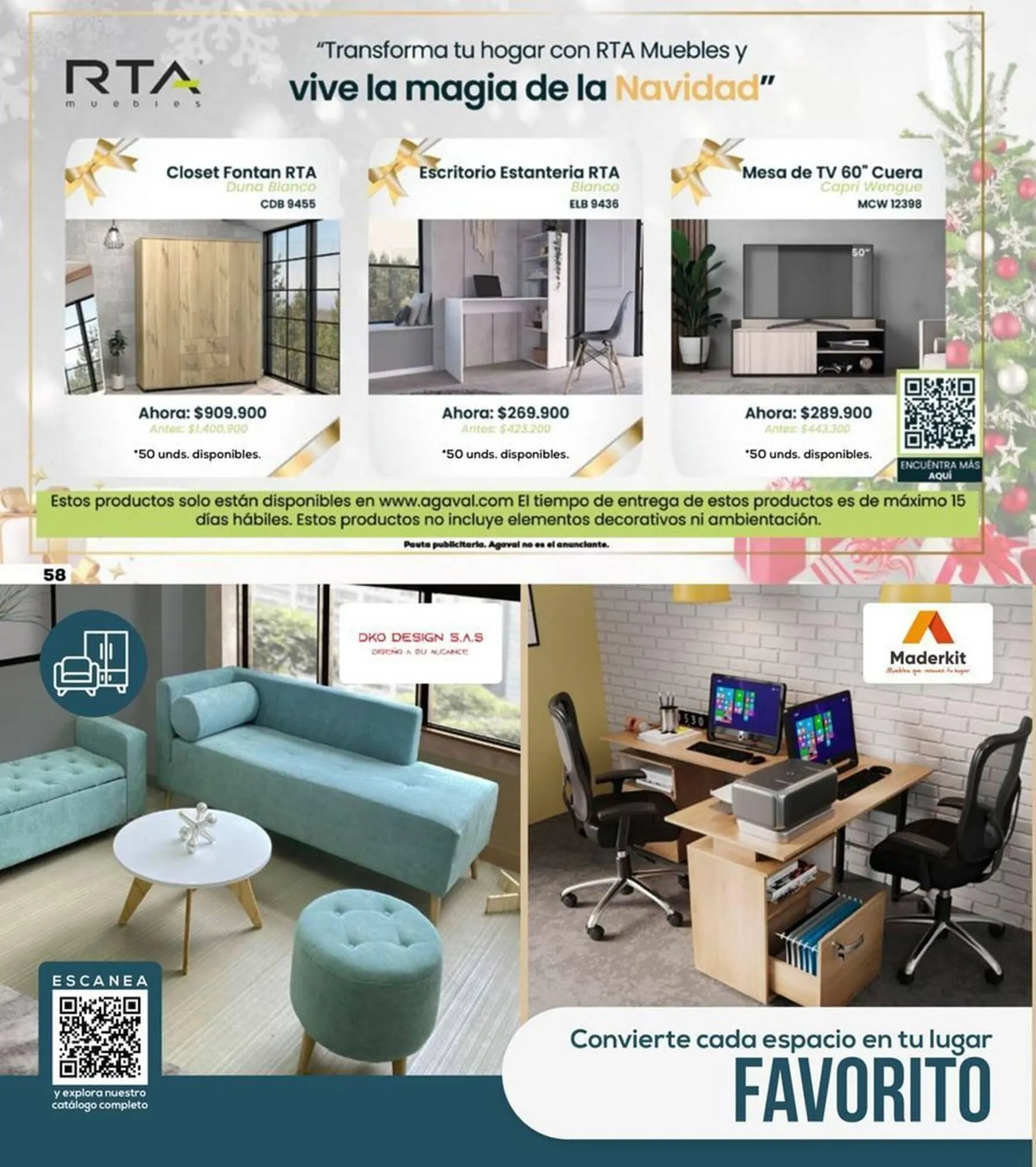 Catalogo de Catálogo Agaval 21 de noviembre al 31 de diciembre 2025 - Pag 58