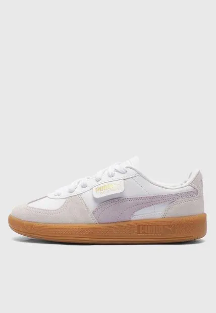 Tenis Lifestyle Blanco-Gris-Lila PUMA Palermo