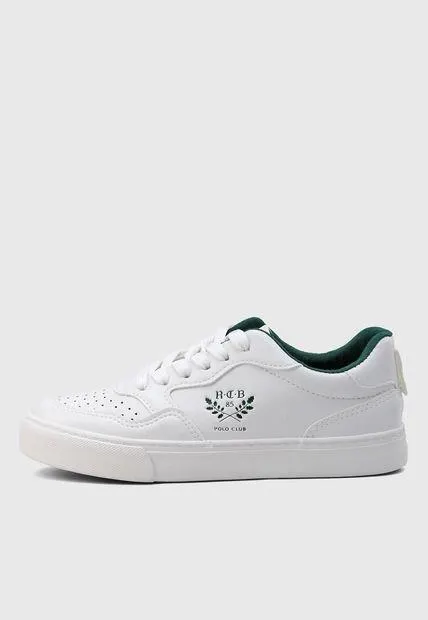 Tenis Lifestyle Blanco-Verde Oscuro Royal County of Berkshire Polo Club