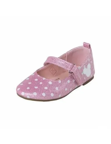 Zapatos casusales con diseño de Minnie para niña pequeña