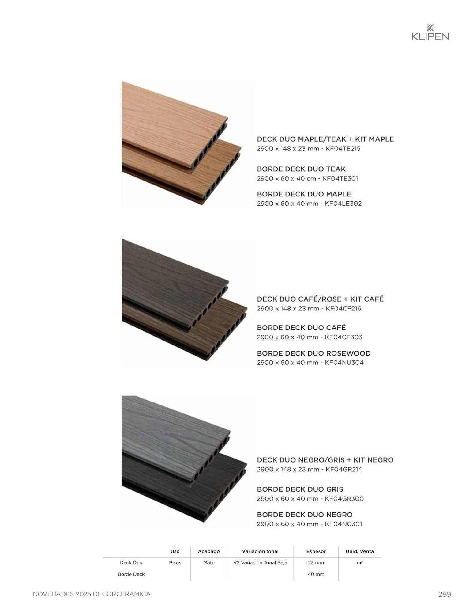 Catalogo de Catálogo Decorceramica 9 de diciembre al 31 de diciembre 2025 - Pag 289