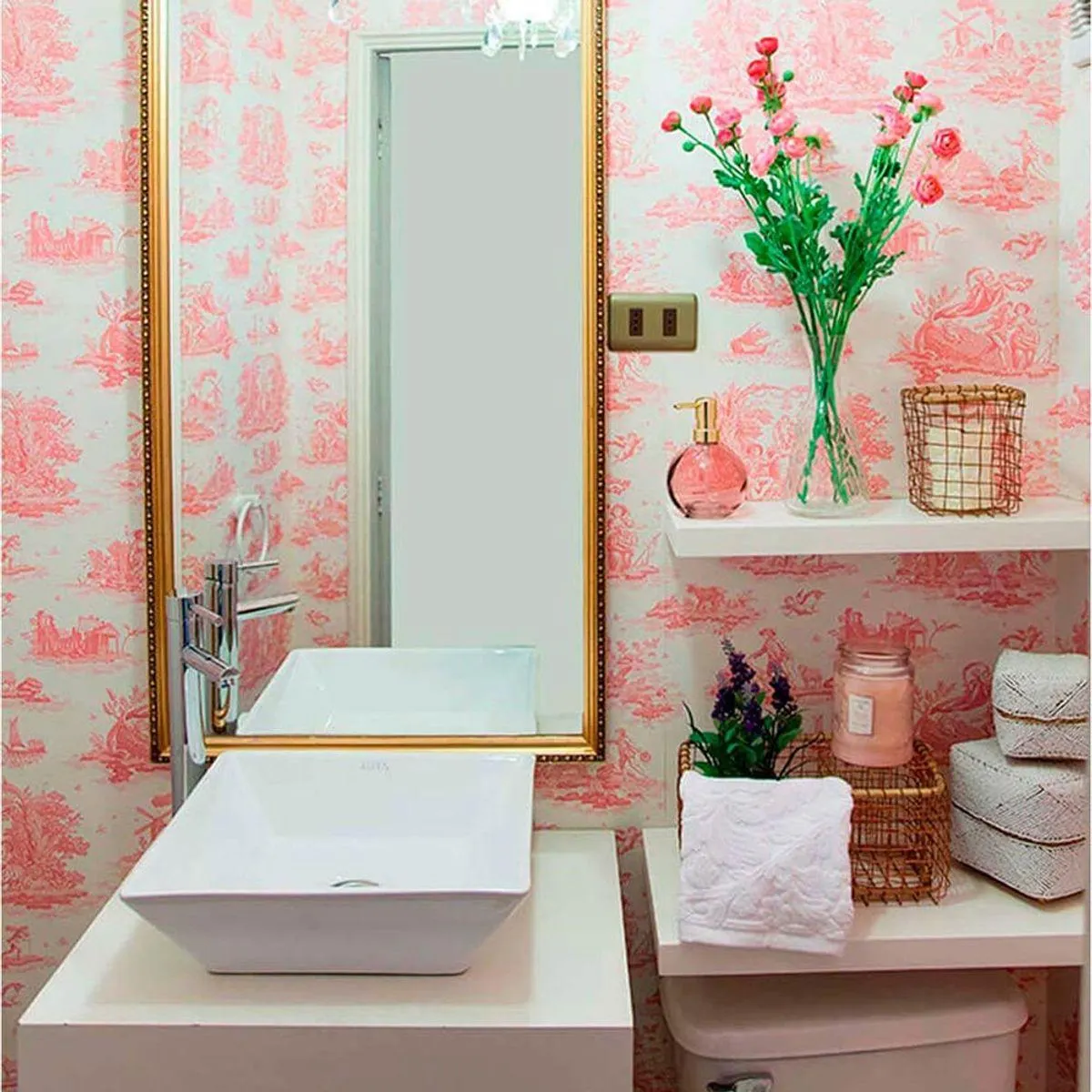 Grifería para lavamanos monocontrol alto