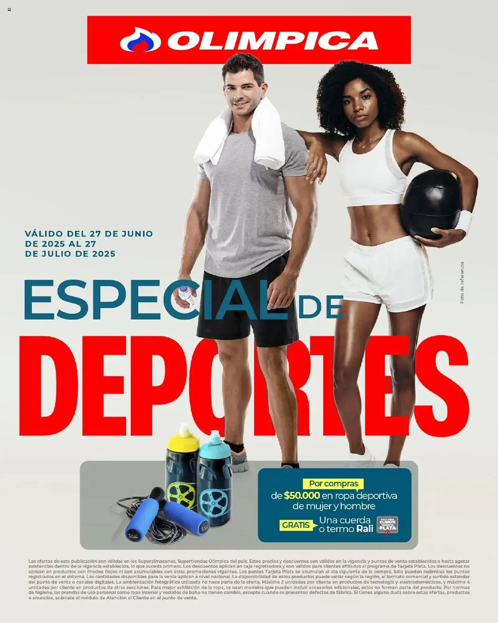 Catalogo de Catálogo Olímpica 27 de junio al 28 de julio 2025 - Pag 1
