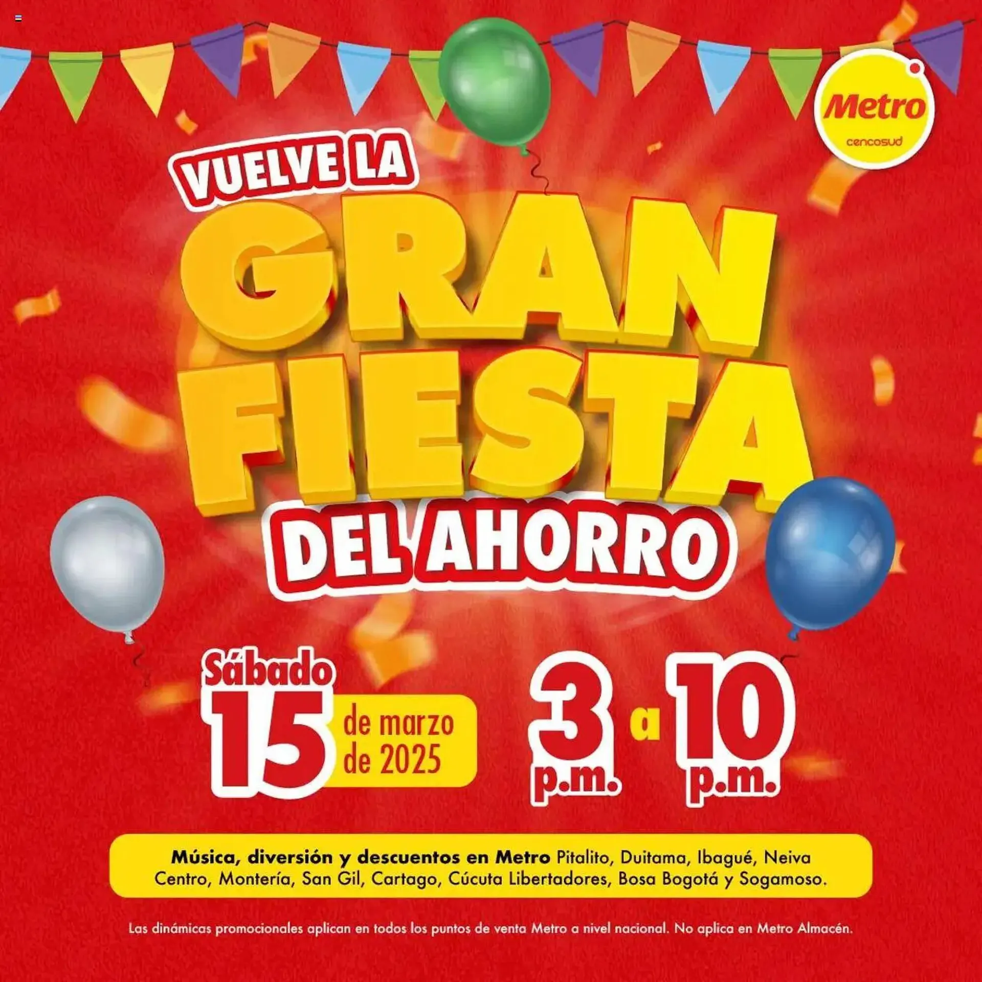 Catalogo de Catálogo Metro 15 de marzo al 15 de marzo 2025 - Pag 2