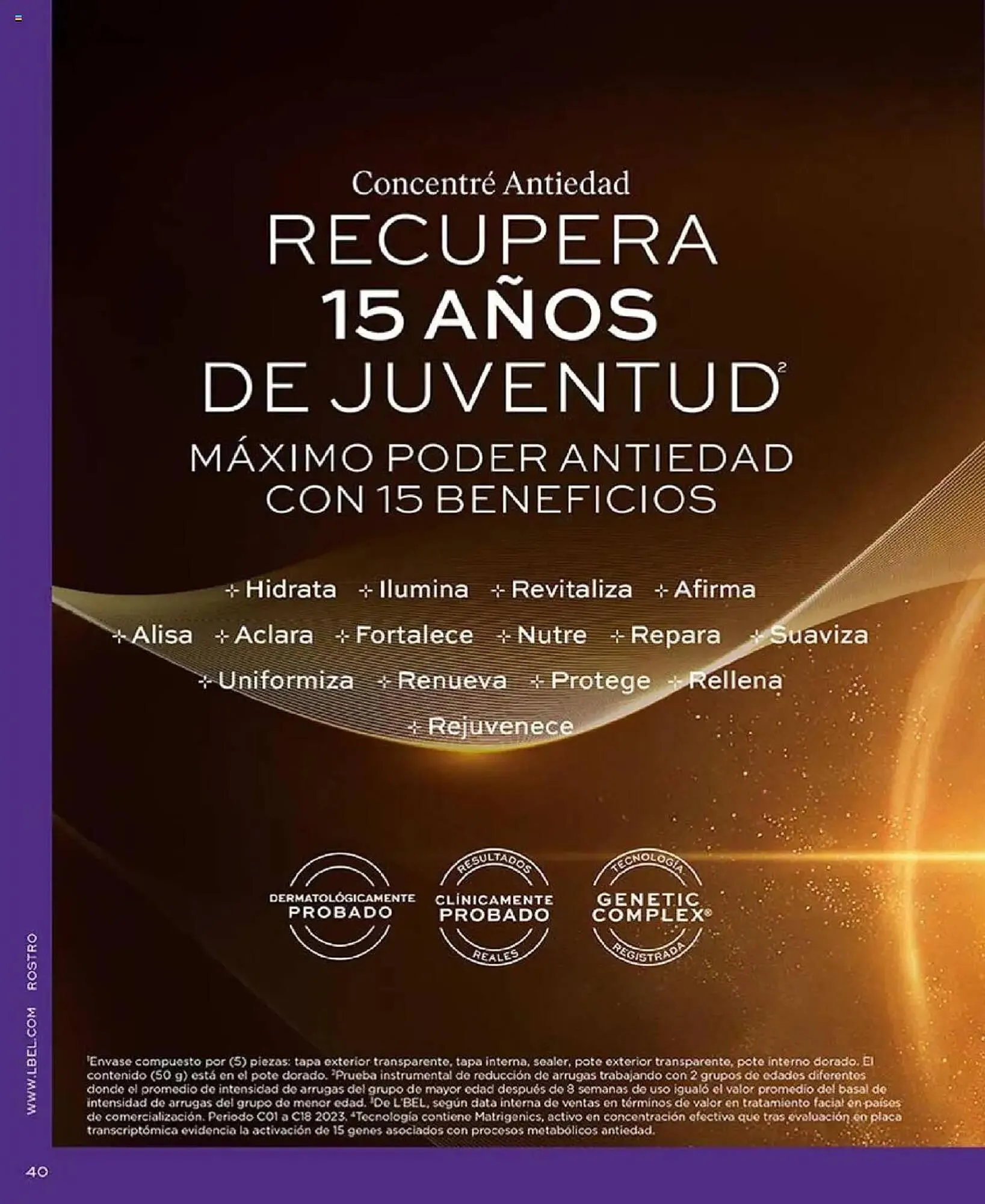 Catalogo de Catálogo L'bel 29 de julio al 16 de septiembre 2025 - Pag 40