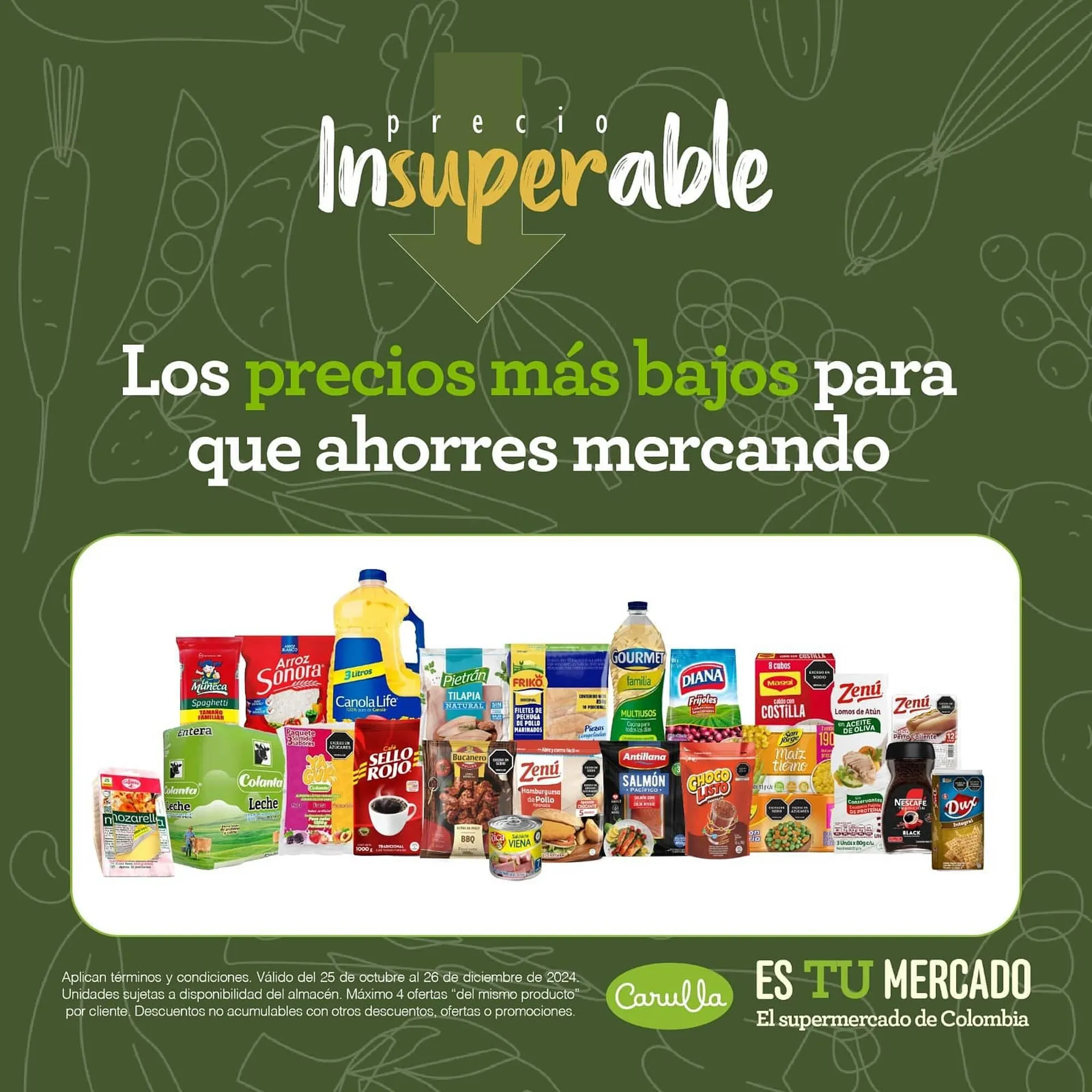 Catalogo de Catálogo Carulla 3 de noviembre al 26 de diciembre 2024 - Pag 1