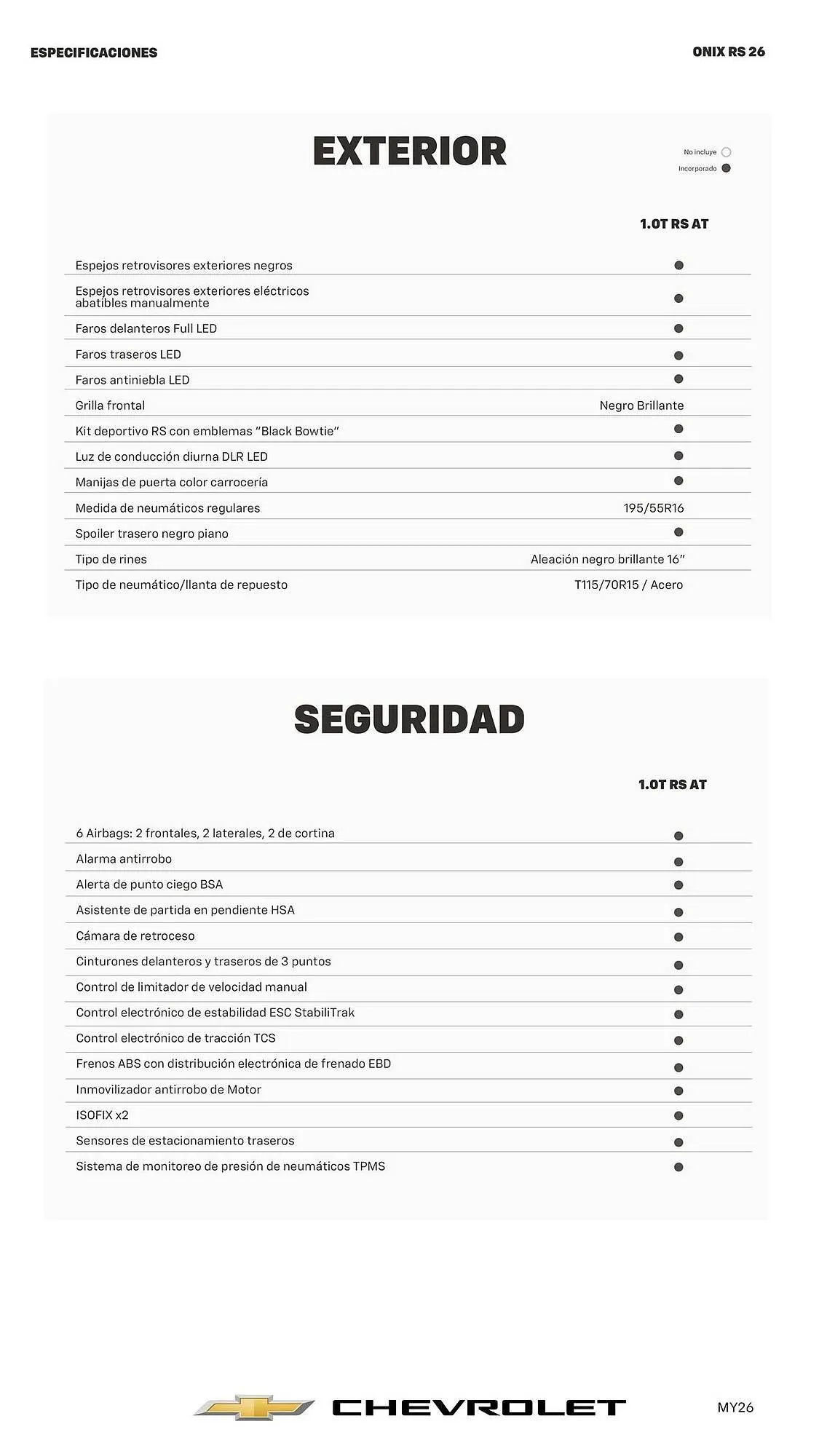 Catalogo de Catálogo Chevrolet 23 de octubre al 31 de mayo 2026 - Pag 4