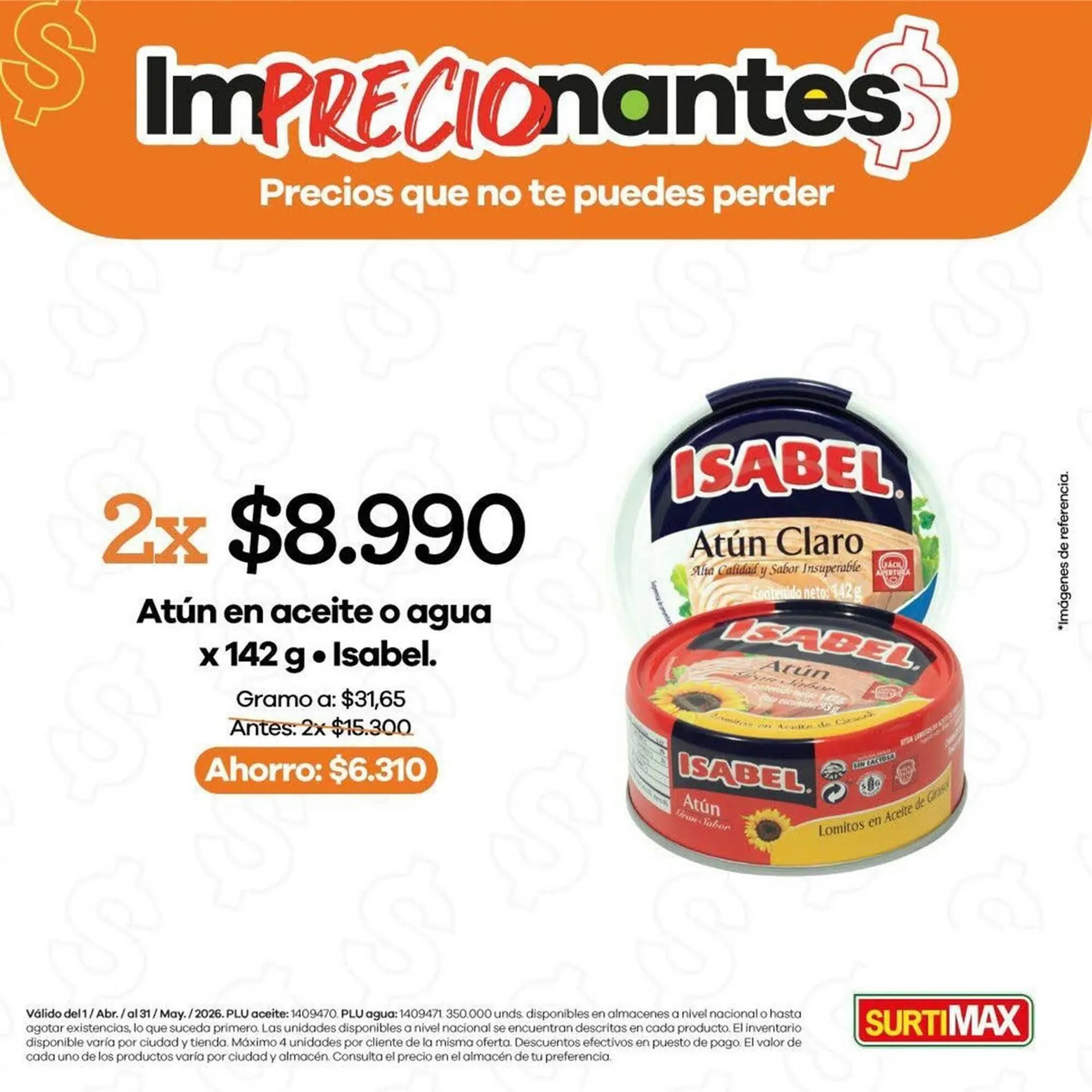 Catalogo de Catálogo Surtimax 3 de abril al 31 de mayo 2026 - Pag 4