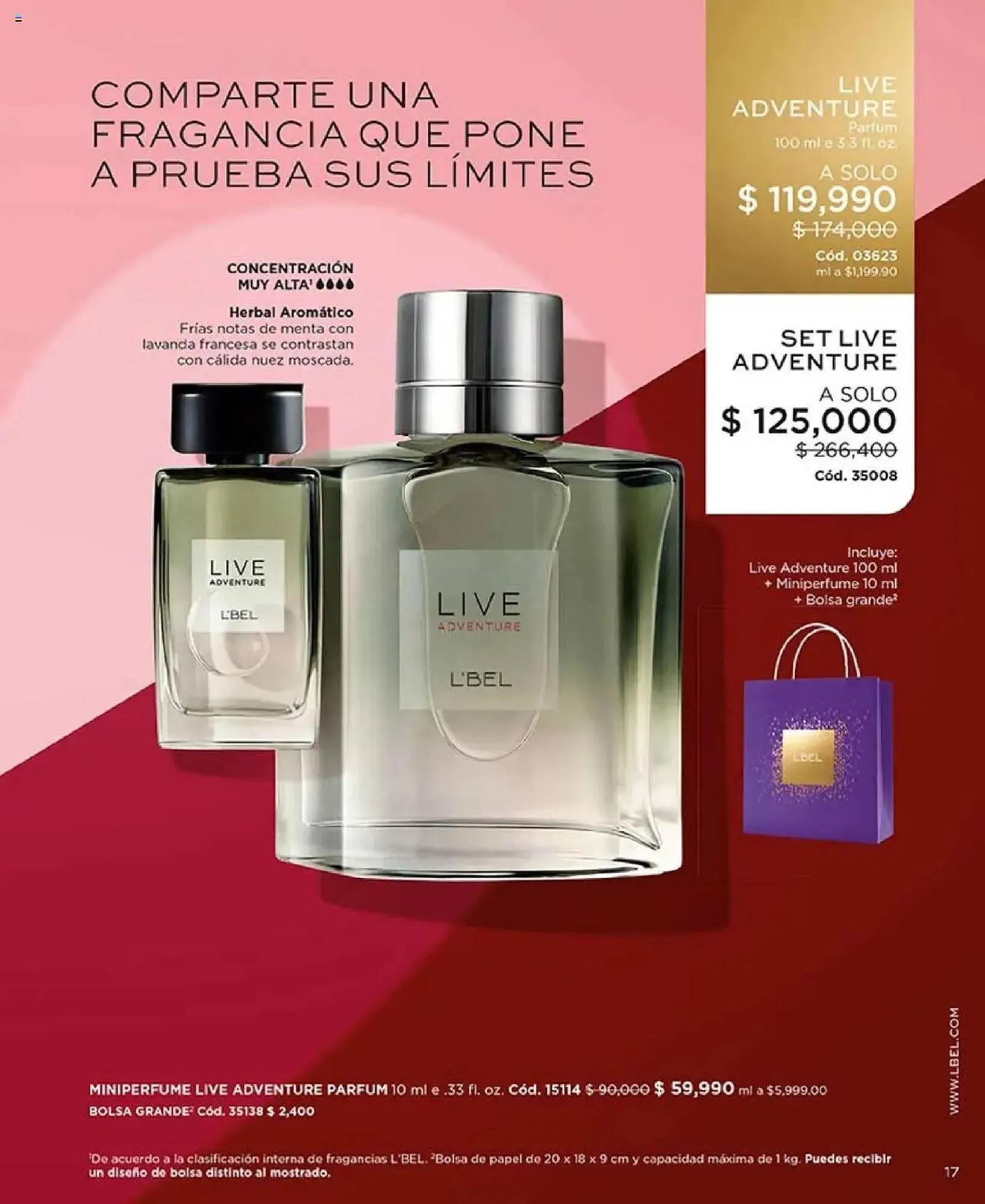 Catalogo de Catálogo L'bel 29 de julio al 16 de septiembre 2025 - Pag 17