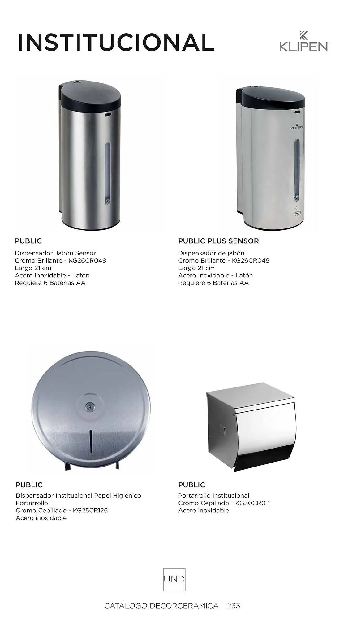 Catalogo de Catálogo Decorceramica 6 de noviembre al 6 de mayo 2025 - Pag 233