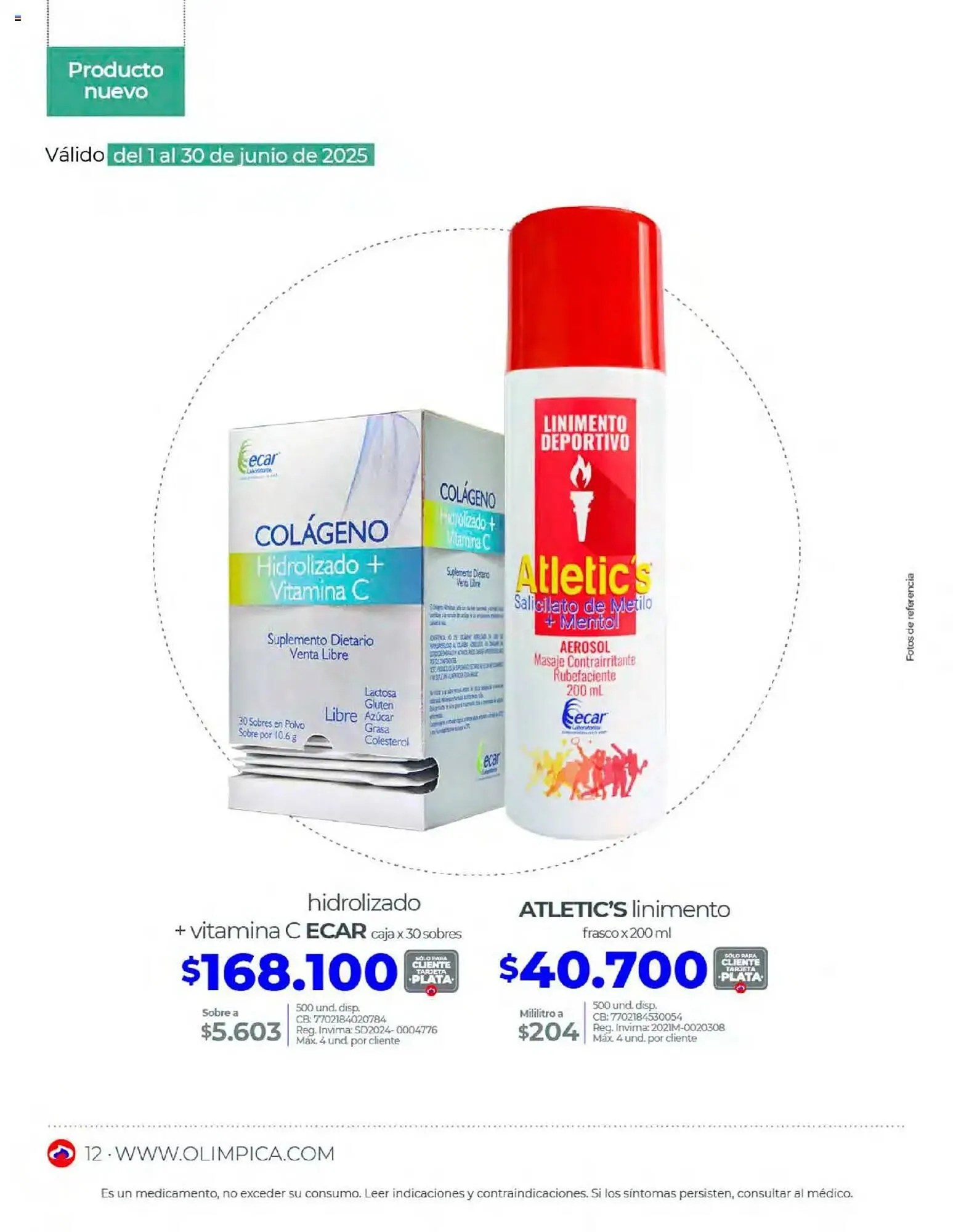 Catalogo de Catálogo Olímpica 1 de junio al 30 de junio 2025 - Pag 12