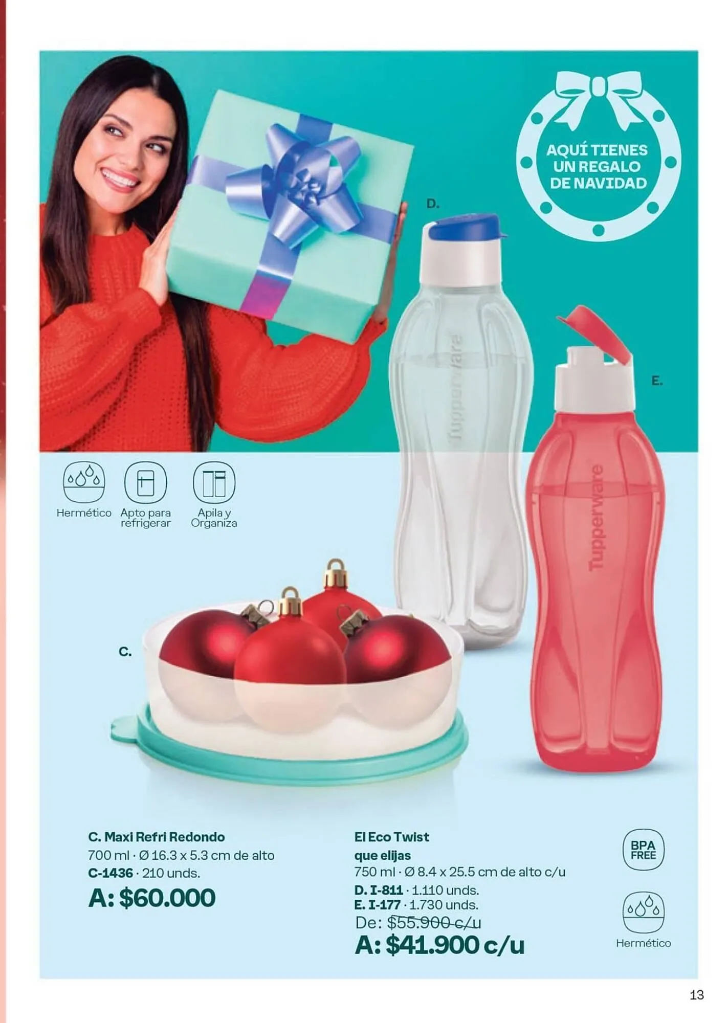 Catalogo de Catálogo Tupperware 19 de noviembre al 31 de diciembre 2024 - Pag 13