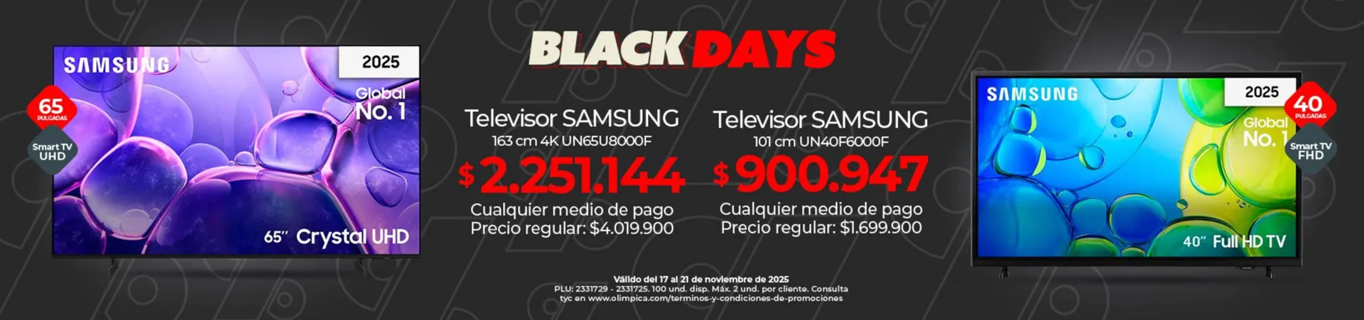 Catalogo de Catálogo Olímpica 18 de noviembre al 21 de noviembre 2025 - Pag 1