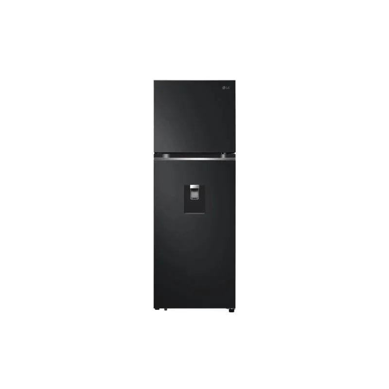 Nevera LG Congelador Superior 334 Lt - Door Cooling en Color Negro (VT34KPM)