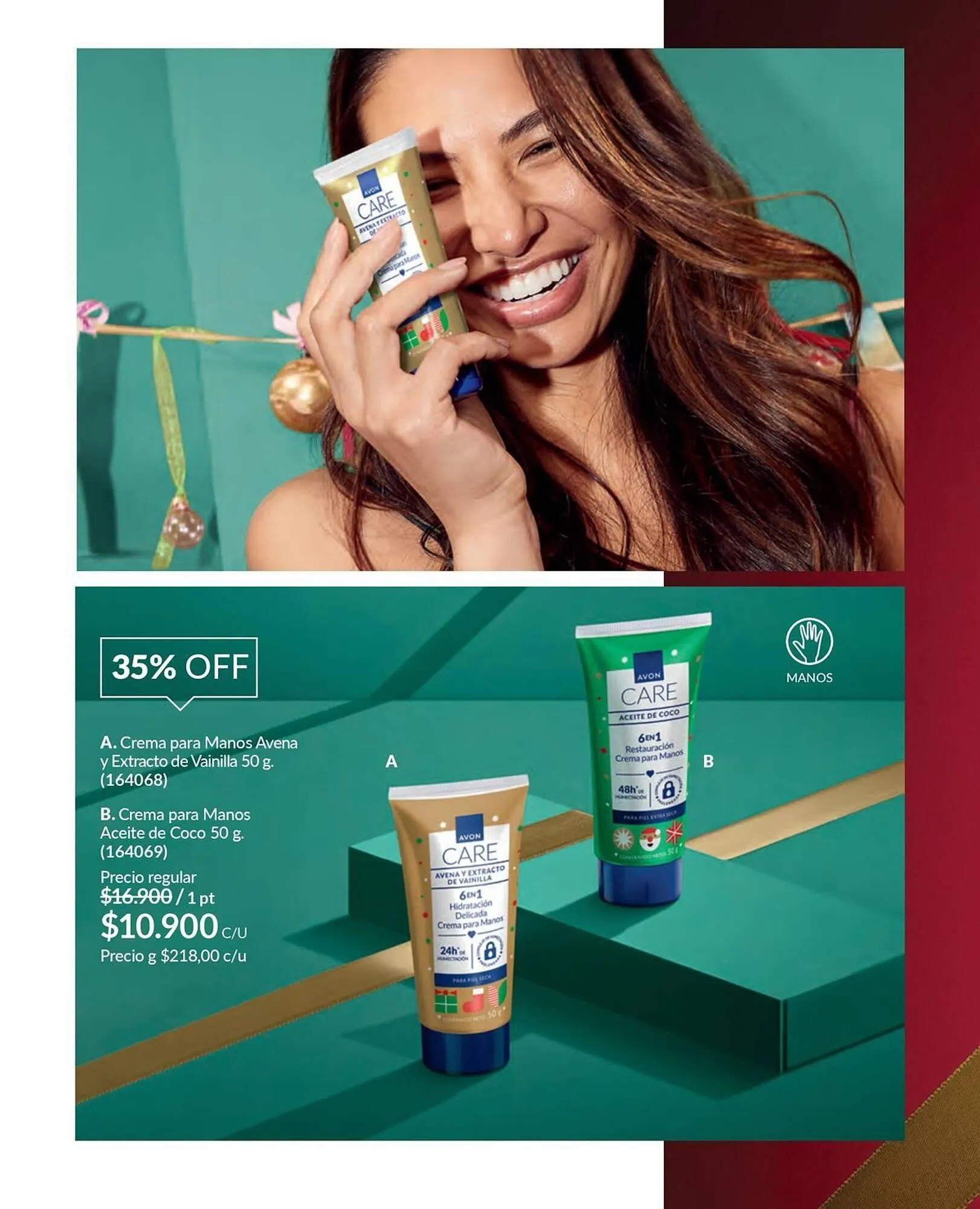 Catalogo de Catálogo Avon 24 de octubre al 31 de diciembre 2024 - Pag 168