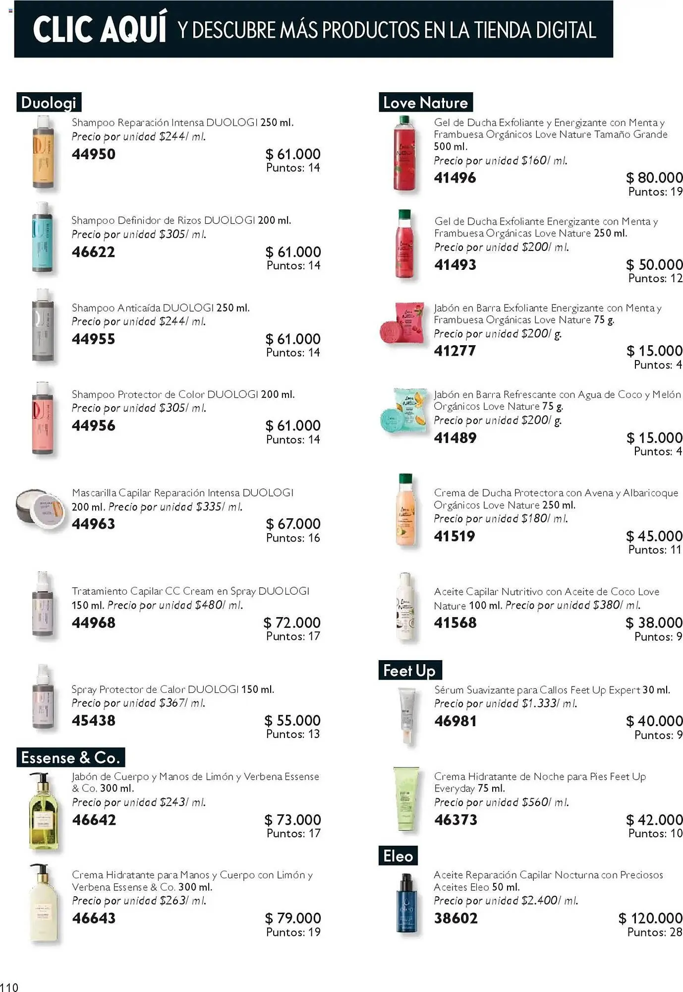 Catalogo de Catálogo Oriflame 18 de abril al 9 de mayo 2026 - Pag 110
