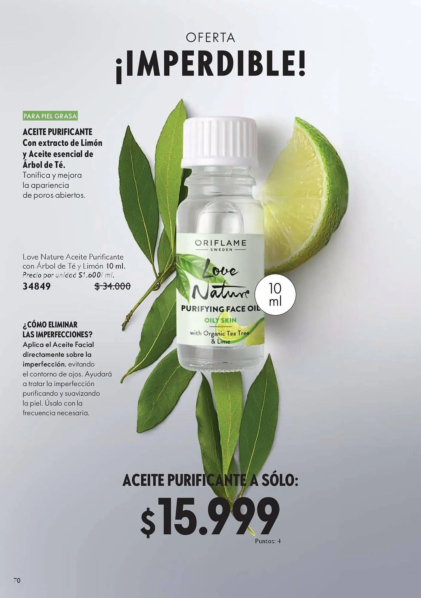 Catalogo de Catálogo Oriflame 15 de noviembre al 5 de diciembre 2025 - Pag 70