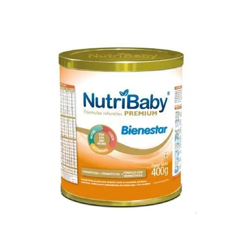 Formula Infantil Nutribaby Premium Bienestar Lata X 400 Gr
