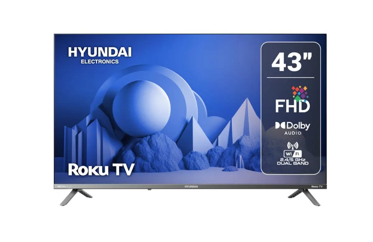 Televisor Hyundai 43 pulgadas FHD Roku TV HYLED4325RIM