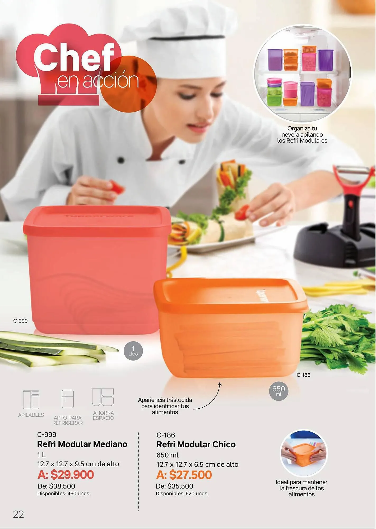 Catalogo de Catálogo Tupperware 8 de septiembre al 5 de octubre 2023 - Pag 22