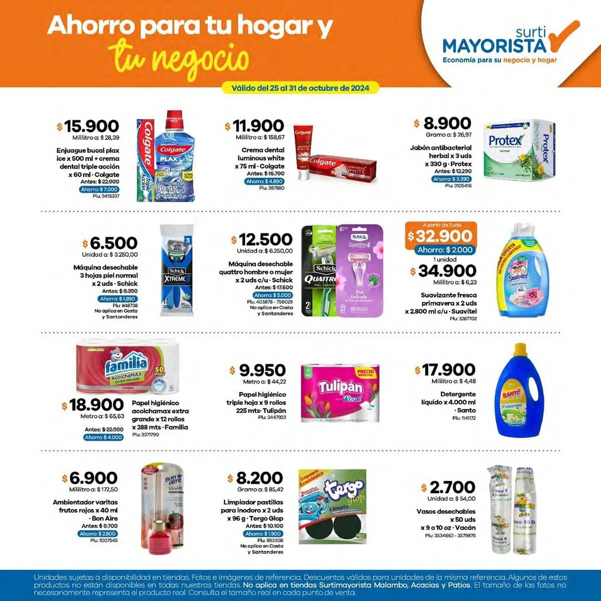 Catalogo de Catálogo Surtimayorista 25 de octubre al 28 de octubre 2024 - Pag 4