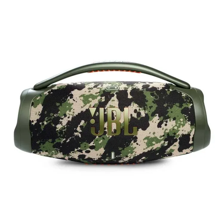 Parlante JBL Inalámbrico Bluetooth Boombox 3 80W Verde Camuflado