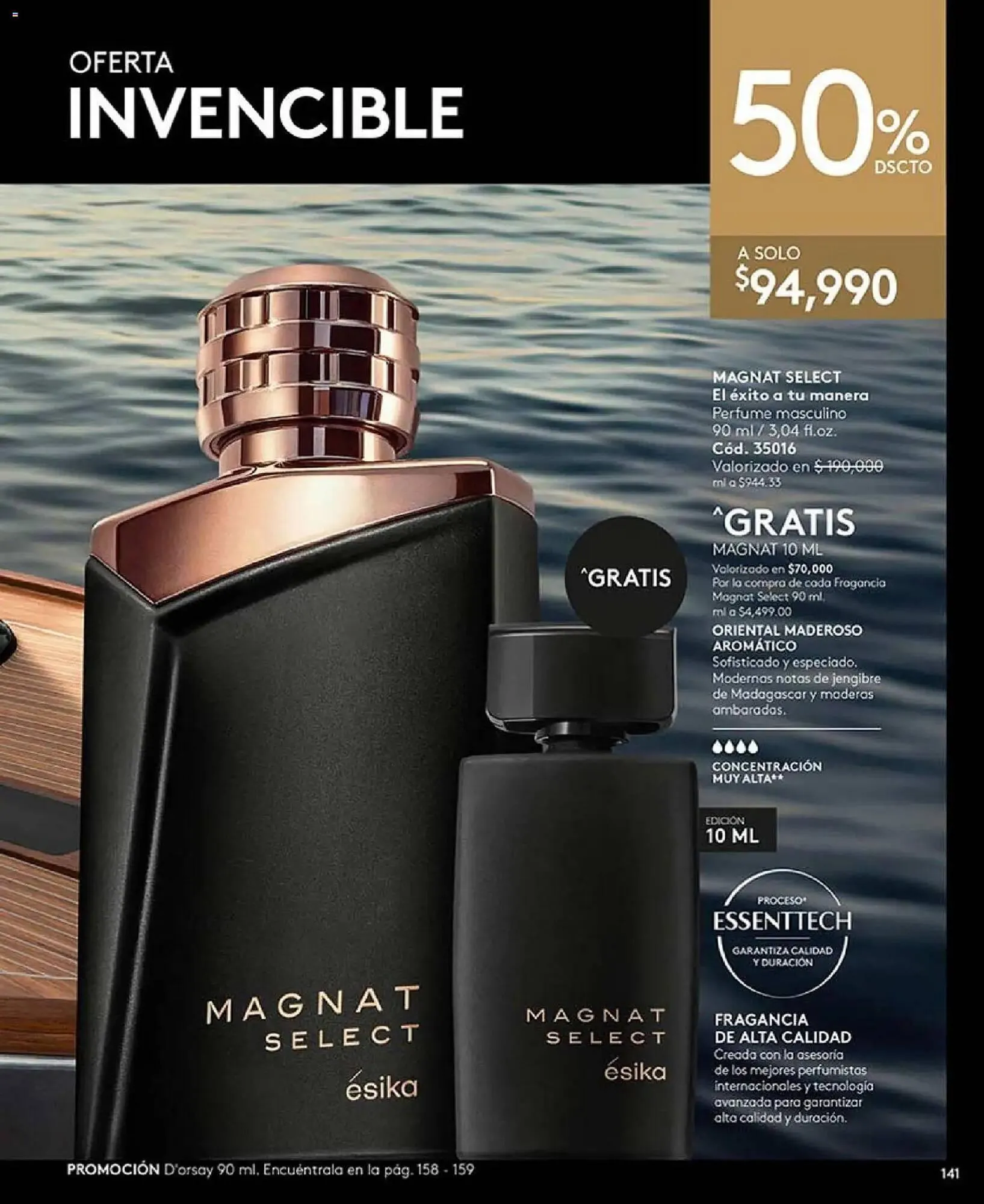 Catalogo de Catálogo Ésika 1 de enero al 31 de enero 2026 - Pag 141