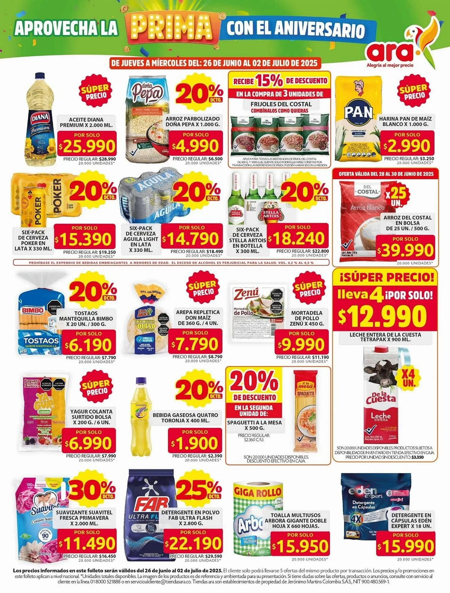 Catalogo de Catálogo Ara 26 de junio al 3 de julio 2025 - Pag 3