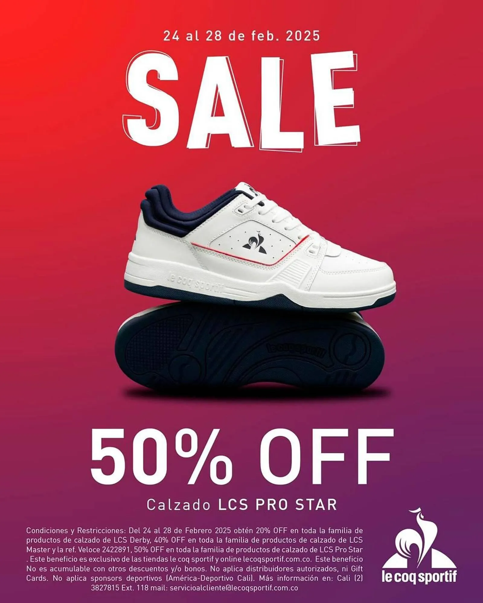 Catalogo de Catálogo Le Coq Sportif 25 de febrero al 3 de marzo 2025 - Pag 1