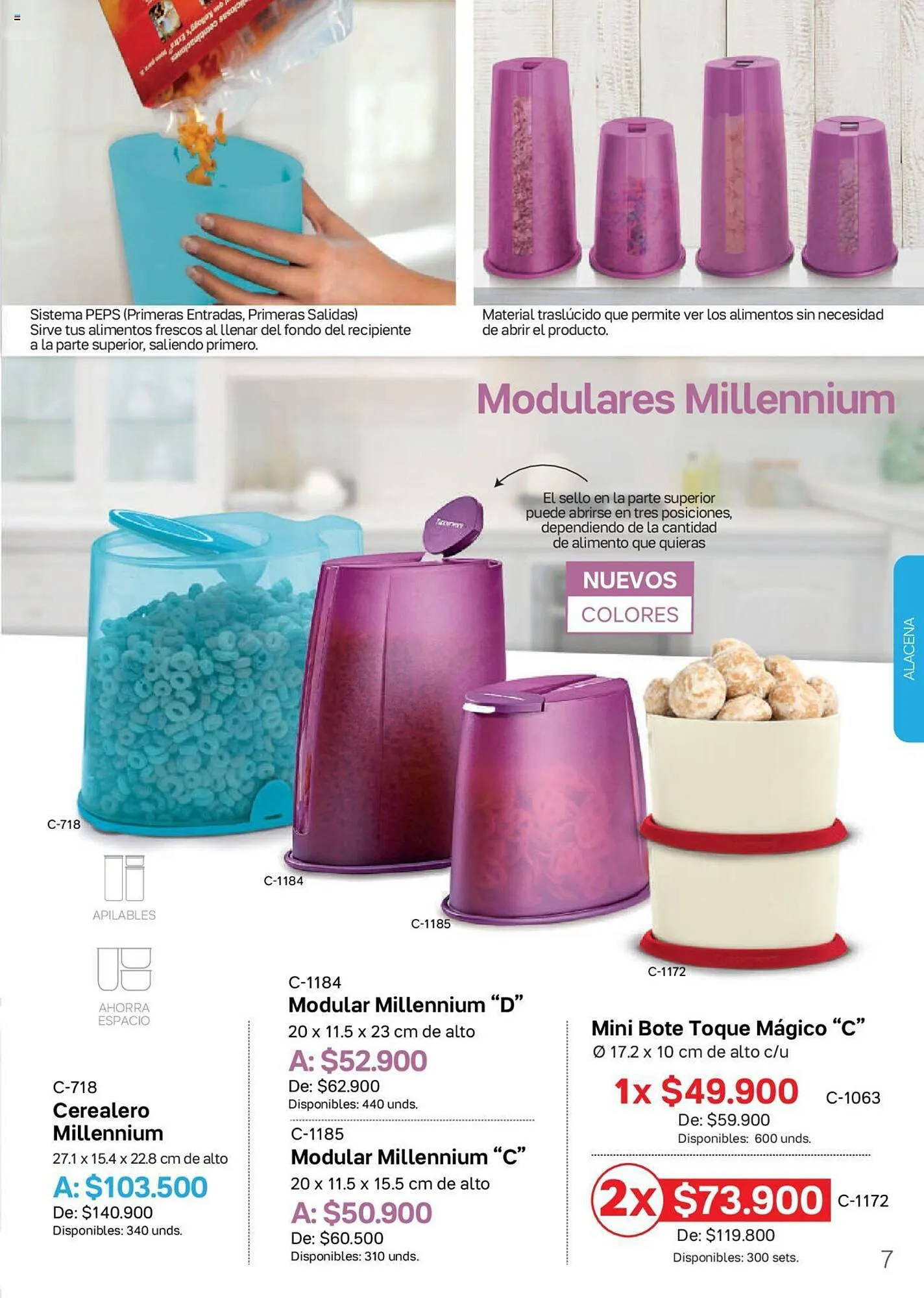 Catalogo de Catálogo Tupperware 6 de octubre al 2 de noviembre 2023 - Pag 7