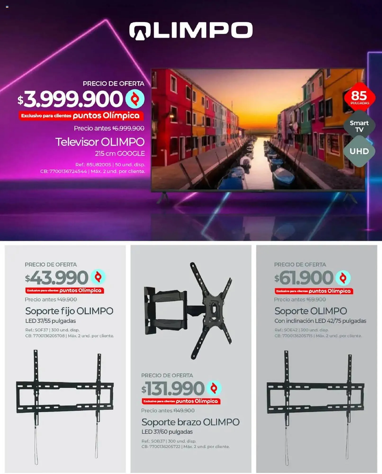 Catalogo de Catálogo Olímpica 18 de octubre al 1 de noviembre 2025 - Pag 8