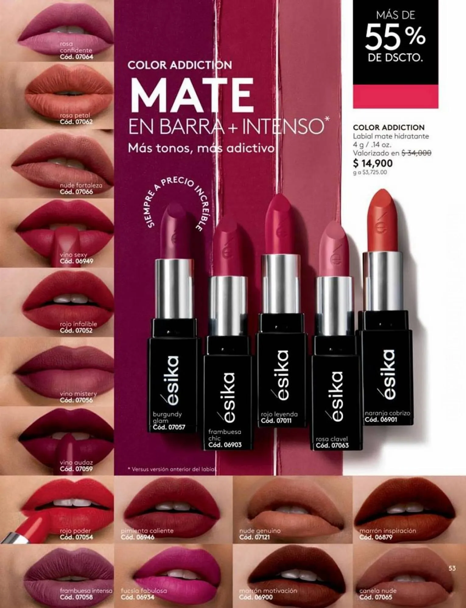 Catalogo de Catálogo Ésika 5 de julio al 25 de julio 2023 - Pag 53