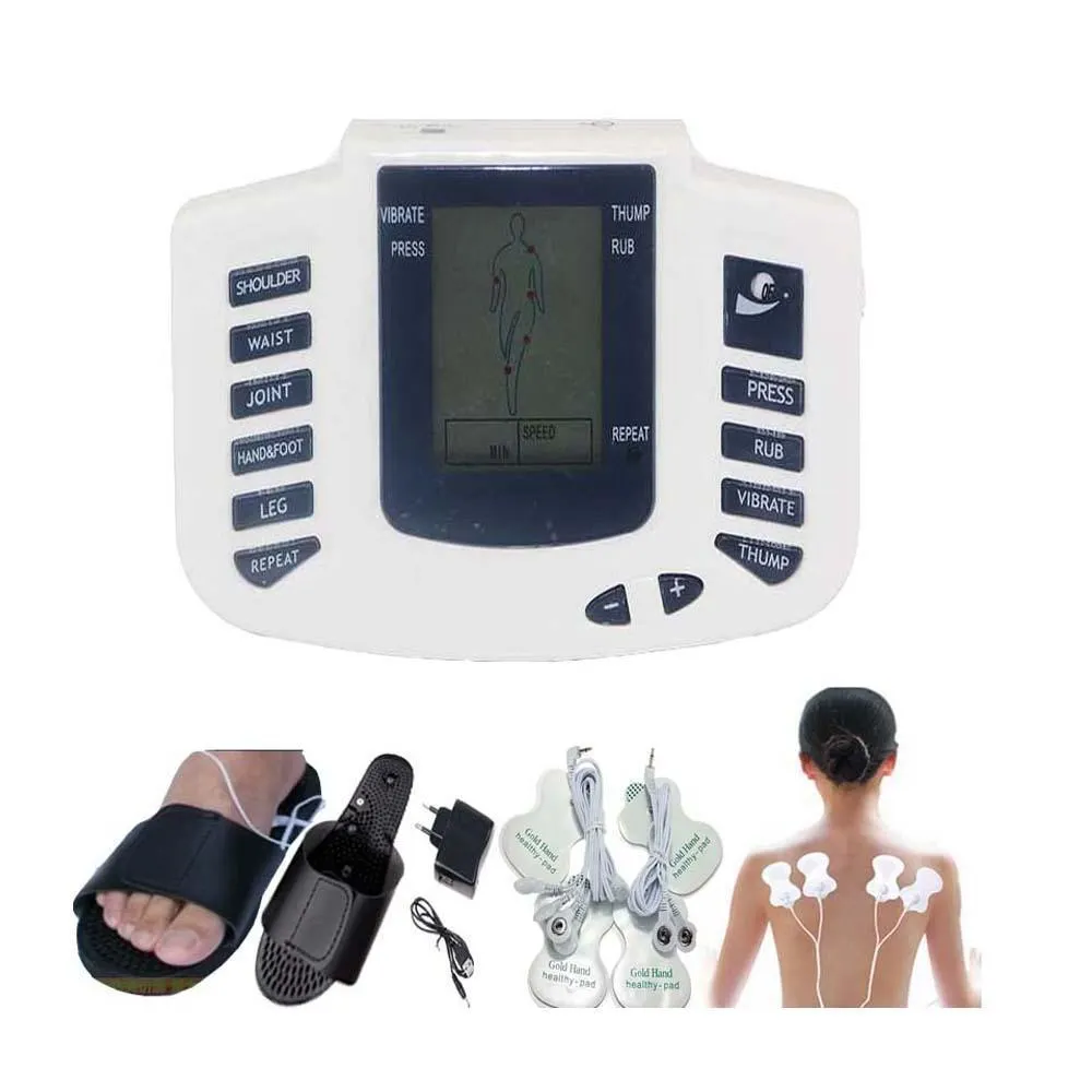 Gimnasia Pasiva Electro Masajedor Acupuntura Equipo Portatil