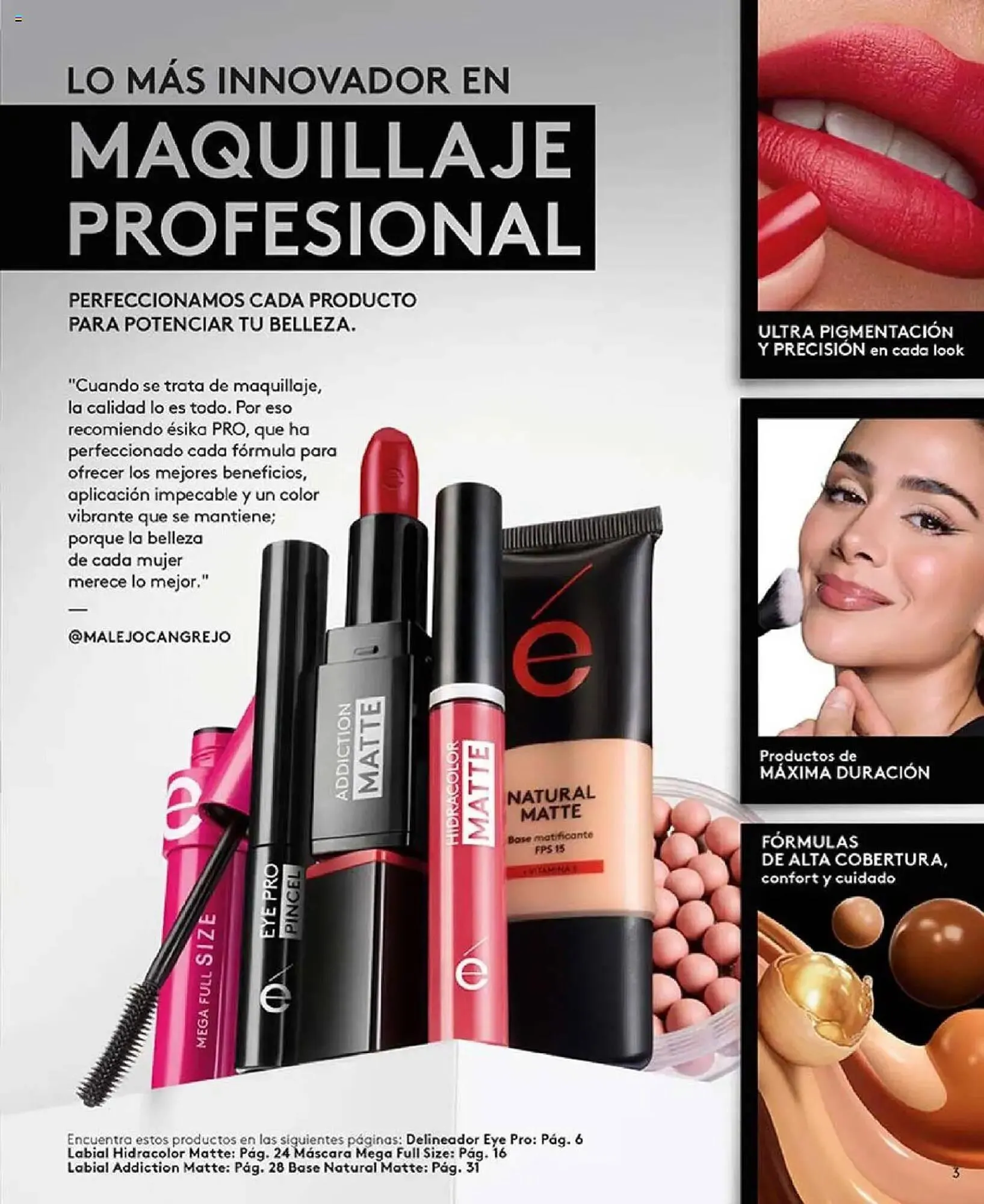 Catalogo de Catálogo Ésika 9 de julio al 1 de septiembre 2025 - Pag 3