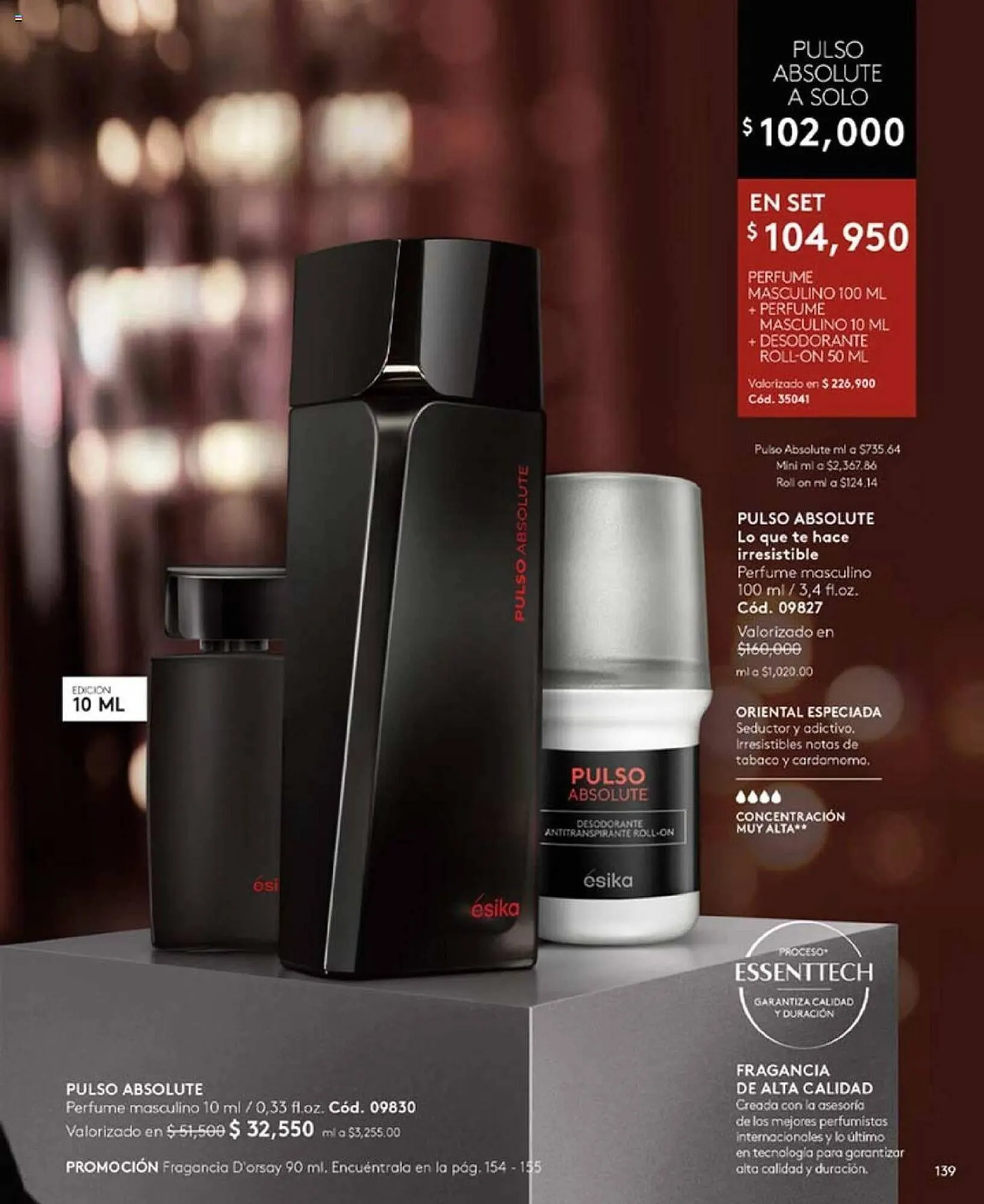 Catalogo de Catálogo Ésika 1 de enero al 31 de enero 2024 - Pag 139