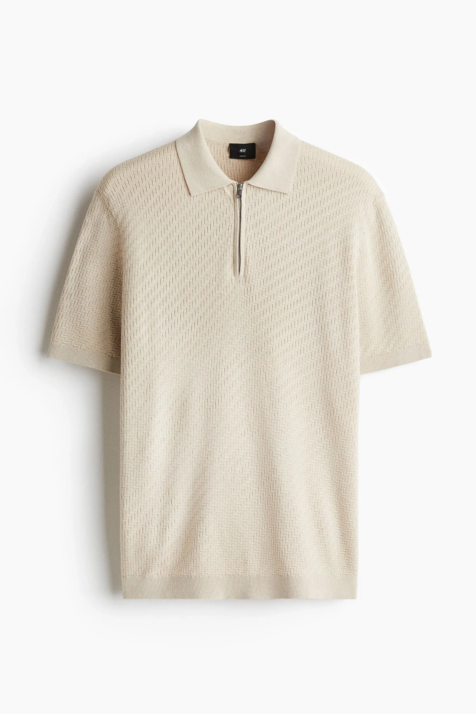 Camiseta estilo polo Slim Fit