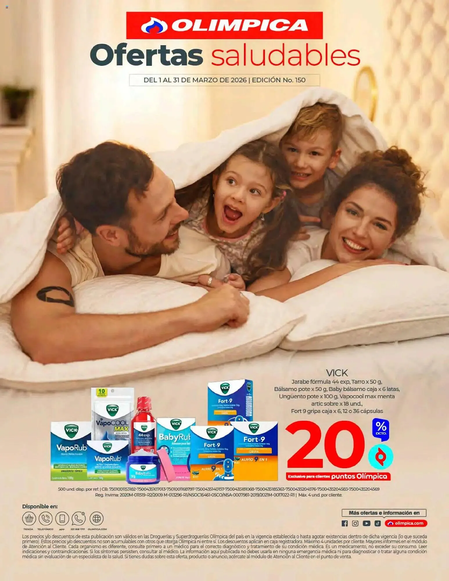 Catalogo de Catálogo Olímpica 1 de marzo al 1 de abril 2026 - Pag 1