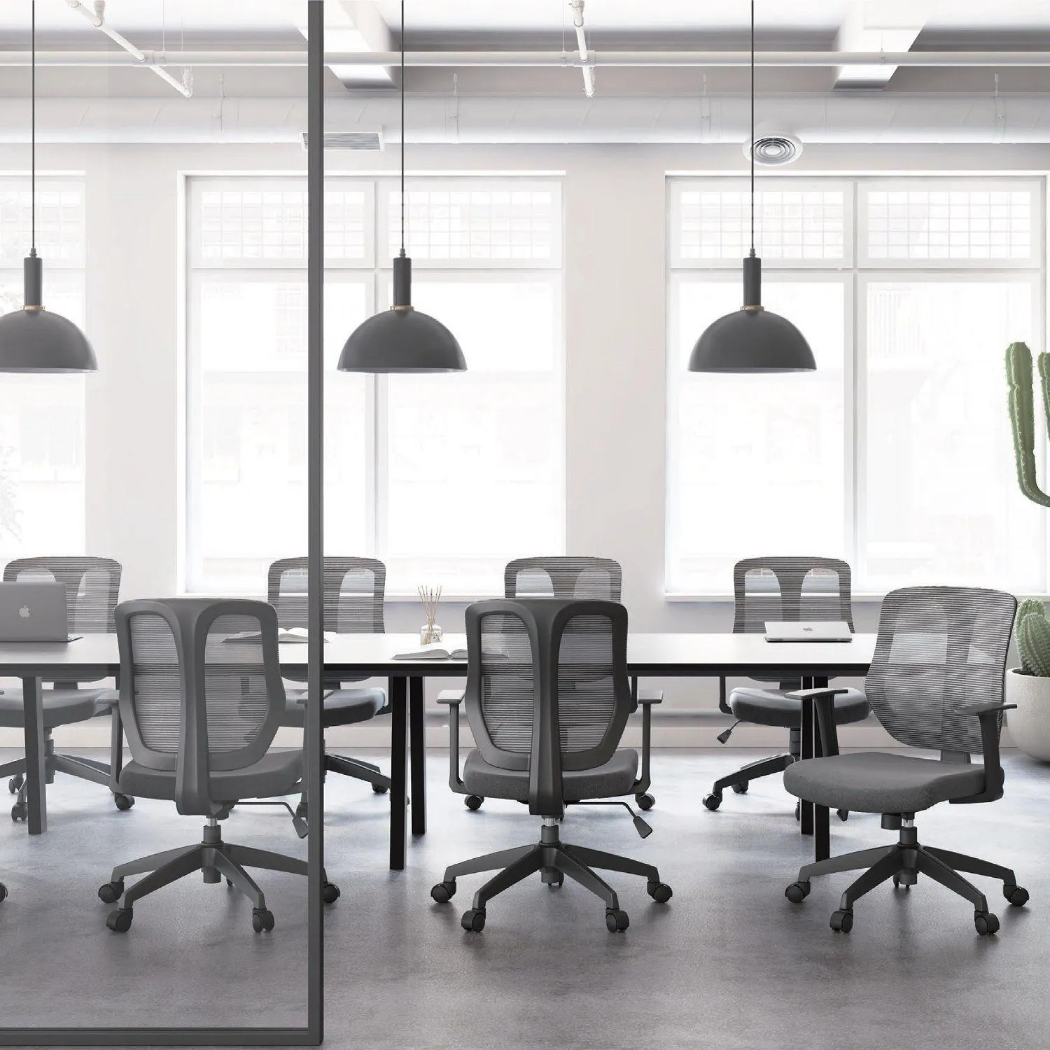 Silla De Oficina Armani Negra