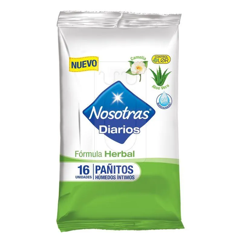 Pañitos Íntimos Nosotras Natural