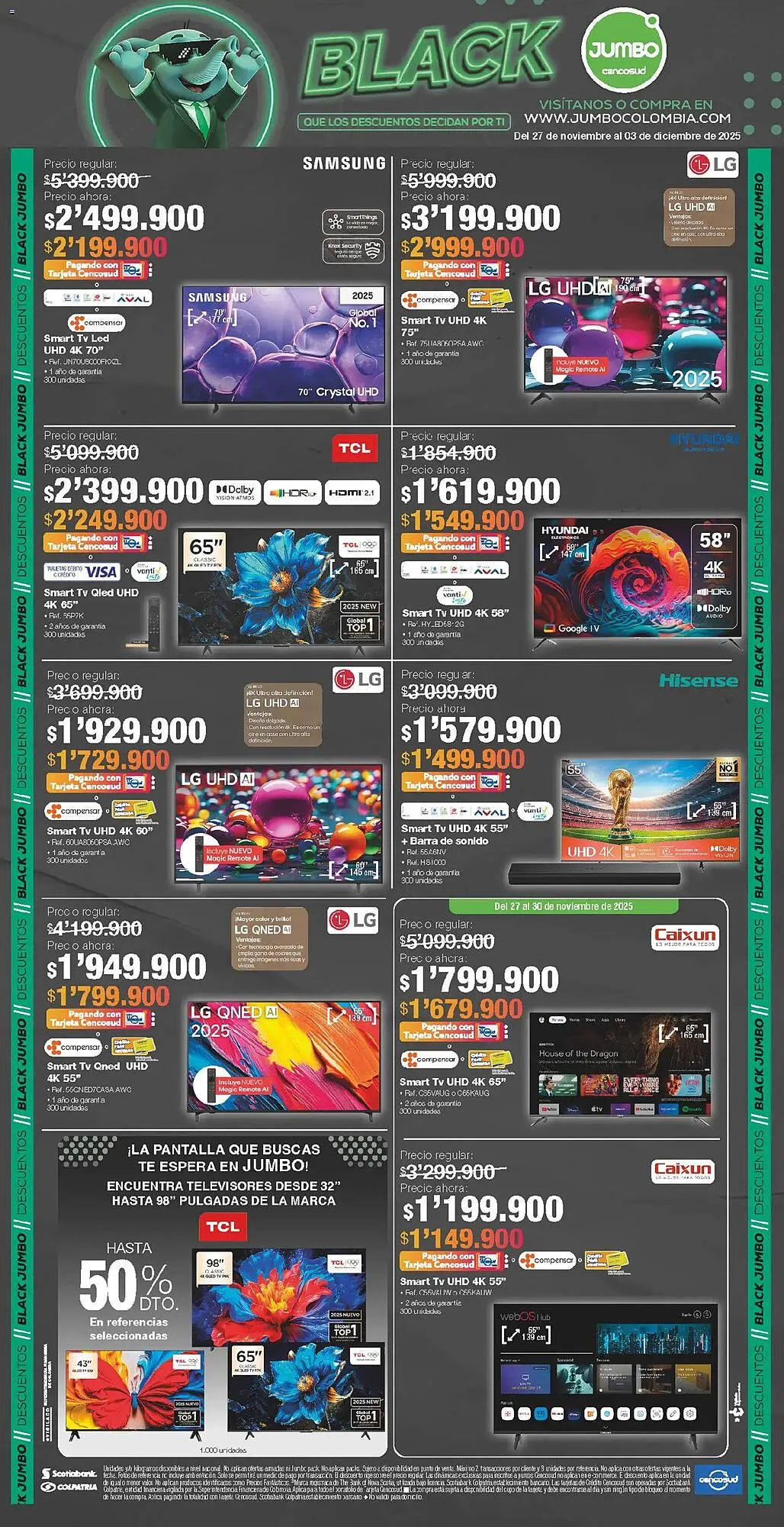 Catalogo de Catálogo Jumbo 27 de noviembre al 4 de diciembre 2025 - Pag 1