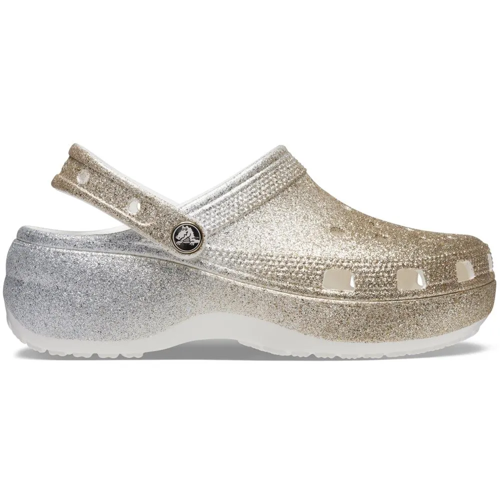 MUJER | CLASSIC PLATFORM OMBRE GLITTER CLOG