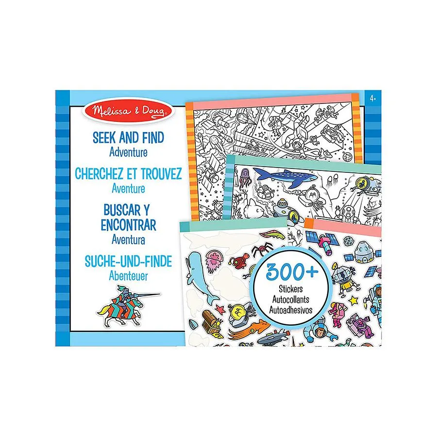 Melissa & Doug Libro Busca Y Encuentra - Aventura