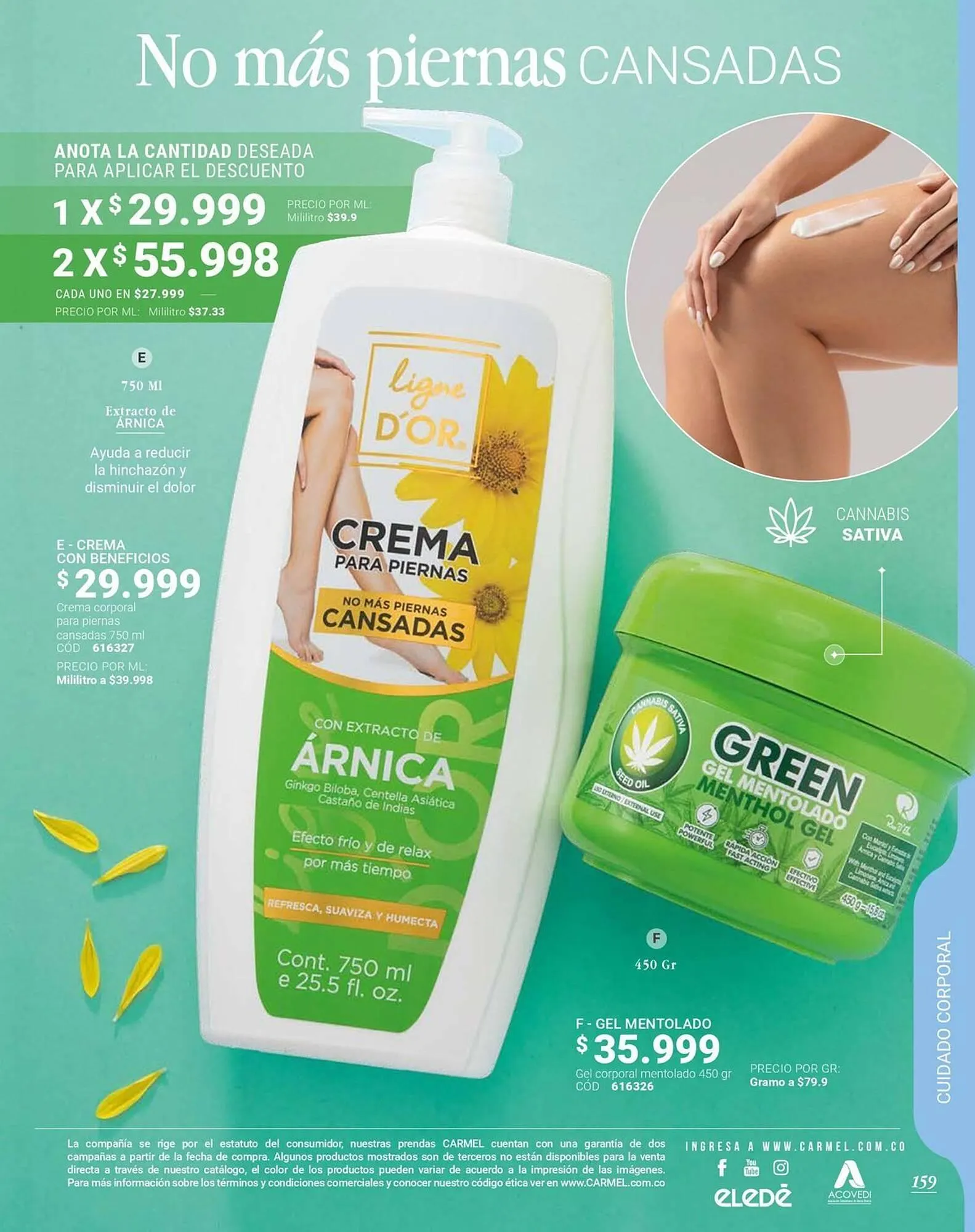 Catalogo de Catálogo Carmel 25 de marzo al 31 de marzo 2025 - Pag 161