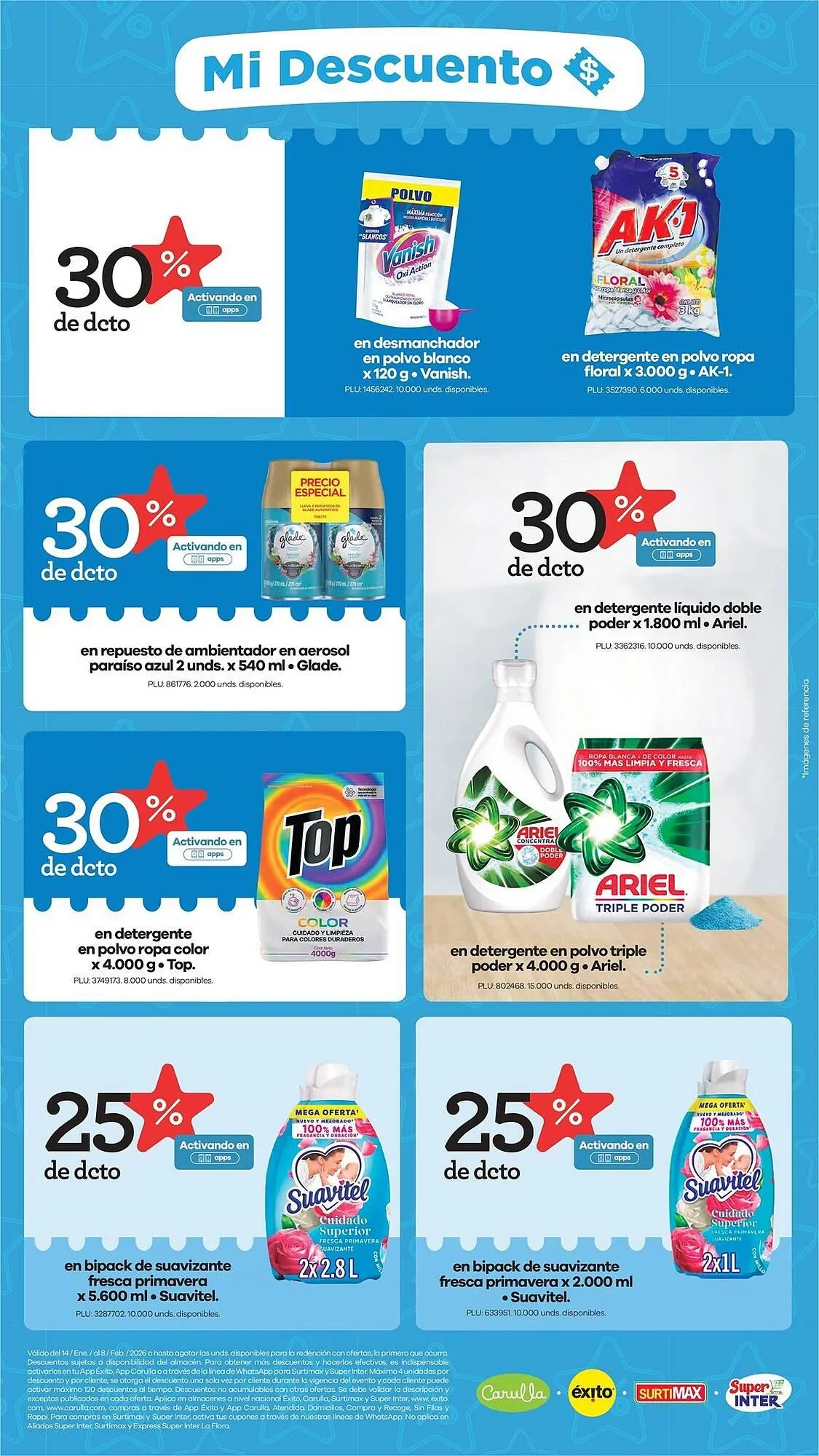 Catalogo de Catálogo Carulla 19 de enero al 8 de febrero 2026 - Pag 1