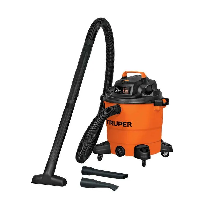 Aspiradora 12 Galones 5 Hp Truper