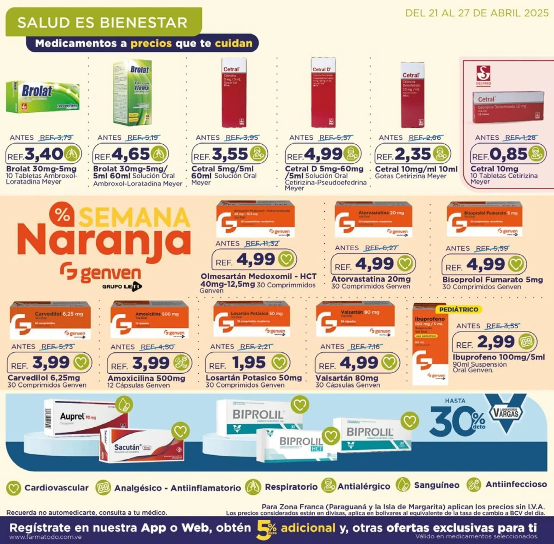 Catalogo de Catálogo FarmaTodo 22 de abril al 27 de abril 2025 - Pag 8